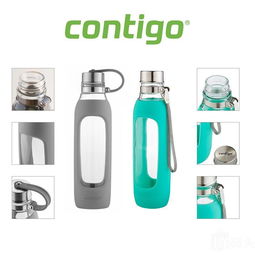 純凈守護(hù) Contigo康迪克Purity硅膠保護(hù)玻璃水瓶測(cè)評(píng)